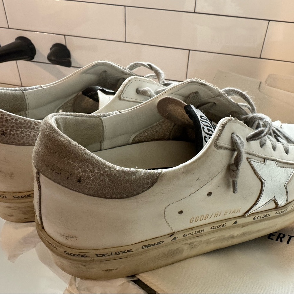 Golden Goose Sneakers with Star Accent
